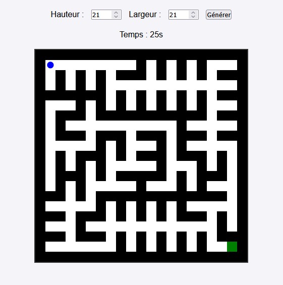 Labyrinthe 2D